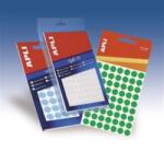 APLI Etikett, 19 mm kör, kézzel írható, színes, APLI, sárga, 100 etikett/csomag (LCA2063) - tutitinta