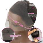 Cexxy Hair Cexxy 360 HD csipke paróka, perverz egyenes textúra, hosszú hosszúságú (30-40 hüvelyk), 360 HD csipke paróka, 26 hüvelyk, 250%