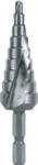 RUKO 101051H HSS fokozatfúró 4 - 20 mm, teljes hossz 81 mm (101051H)