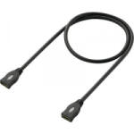 SpeaKa HDMI hosszabbítókábel [1x HDMI alj 1x HDMI alj ] 1 m fekete SpeaKa Professional (SP-1793612)