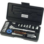 Brüder Mannesmann Racsnis dugókulcs készlet, 20 részes 6, 3 + 10 mm (1/4 + 3/8) Brüder Mannesmann (206)