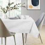 AmeliaHome Asztalterítő Gaia fehér dombornyomott 120x220 owal AmeliaHome