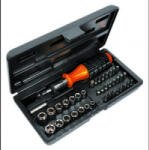 avit Racsnis bit készlet, racsnis csavarhúzó készlet és dugókulcs készlet 1/4 (6.3 mm) 57 mm AVIT AV07030 (AV07030)