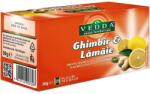 VEDDA Ceai Ghimbir & Lamaie - 20 plicuri / 1.5 gr