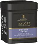 Taylors of Harrogate Ceai Negru Earl Grey, Cutie Metalica, Frunze, 125 gr