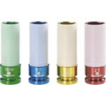 TOOLCRAFT 4 részes dugókulcs készlet 17/19/21/17.5 mm (11/16'' ), hossz 85 mm, TOOLCRAFT 821580 (821580)