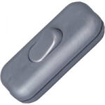 Kopp 191320086 Zsinórkapcsoló törésgátlóval Ezüst 1 x KI/BE 2 A 1 db (191320086)