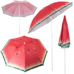  Ikonka összecsukható Napernyő 1, 8m - piros (KX4983)