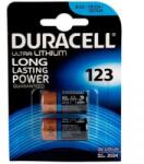 Duracell Ultra Lithium DL123 Fotóelem 3V CR123A 2db (5000394020320)