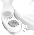  Bidet WC -ülés rögzítése, rendkívül vékony kialakítás, 3 funkció, Króm