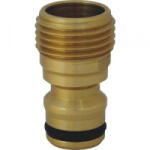 Carl Kammerling Sárgaréz Készülékdarab 20, 96 mm (1/2) KM, Dugaszolós csatlakozó C. K. G791650 G7916 50 (G7916 50)