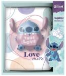 Stitch Squishy 3D Füzet, B6, fehér (75248PTR)