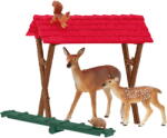 Schleich Farm World Feeding the Forest Animals, toy figure (42658) Figurina