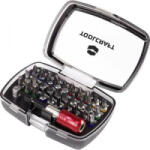 TOOLCRAFT Színkódos BIT készlet, mágneses bittartóval 5 féle csavarfejjel 1/4 (6.3 mm) Toolcraft 1613599 (1613599) - aqua