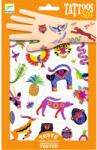 Djeco: Design by Djeco tetováló matricák - Csodás vadállatok (DJ09609)