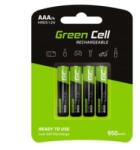 Green Cell 950mAh AAA akkumulátor (4db/csomag) (GR03) (GR03)