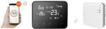 Volt Polska Termostat ambient centrala termica / incalzire in pardoseala COMFORT WT-20 radio WIFI Compatibil Google Home Amazon Alexa (3ZTERWT20W)