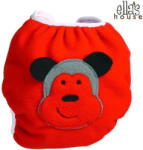Ella's House Bum Wrap pelenkakülső - Majmos (BW-D-MONKEY-RED-S)