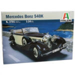 Italeri Italeri: Mercedes Benz 540K autó makett, 1: 24 (3701s) (3701s)