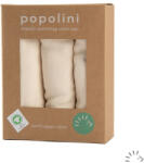 PoPoLiNi biopamut muszlin/tetra pelenka LIGHT , 3 db, natúr (010601-99-02)
