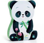 DJECO Formadobozos puzzle - Pici Panda Cuki - Leo the panda (24 db) (DJ07282)