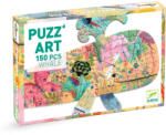 DJECO Művész puzzle - Bálna - Whale (150 db) (DJ07658)