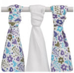 XKKO bambusz tetra pelenka - Flowers&Birds Boys (BMB070044)