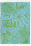 Klippan gyapjú takaró Blomranka - GreenBlue 130 x 200 cm (220301)