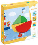 DJECO Képkirakó - Kikötő - Tangramini (DJ01672) - mamamibolt