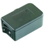 inter Bär 1 pólusú zsinórkapcsoló, 10 A 250 V/AC, fekete (8016-002.01)