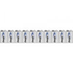Energizer 9V-os elem készlet, lítium, 9V, 10 db, Energizer Ultimate 6LR61, 6LR21, 6AM6, 6LP3146, MN1604, A1604, E Block, LR22 (635255) - aqua