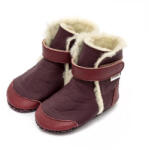 Liliputi puhatalpú csizma PAWS - Burgundy - Méret M (167012)