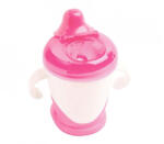 dBb Baby itatópohár - rózsaszín-fehér - 250ml (DBB215003)