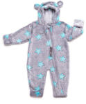 Hoppediz kezeslábas/overál, kék csillagos (o-68-star-blue)