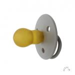 Mininor kaucsuk cumi - 6+ hó, szürke (210244-36-0009-2)