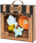  Oli&Carol - fogzó rágóka ajándékszett - banán-narancs (PACK-NEWBORNBANANA-2)