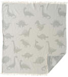 Klippan pamut babatakaró, dínós - 75x90 (272602)
