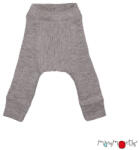 ManyMonths MaM gyapjú longies - Bright Silver (MM15687)