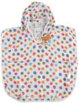 Xkko bambusz muszlin poncho - Dots (BMBPN1602)