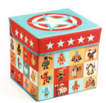 Djeco: Little Big room Játéktároló ülőke - Csillagok - Stars (DD04489)