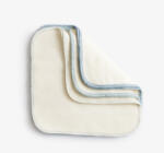 Imse mosható törlőkendők, popsitörlő - biopamut 10 db - Kék (IV120088)