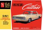 ROUND2 AMT 1/25 1964 Olds Cutlass 442 Hardtop autó modell (AMT1066)
