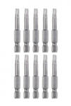 kwb INDUSTRIAL STEEL TORX T25 behajtó bit 50mm (10db) (49121365) (49121365)