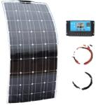  Rugalmas napelem készlet, nagy hatékonyságú, tartós és könnyű, 150 W-os készlet