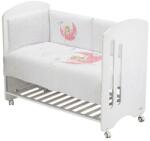  Csipkómaci Babaágynemű Garnitúra - Takaró, Párnahuzat, Kiságyvédő