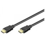 Manhattan HDMI kábel [1x HDMI dugó 1x HDMI dugó] 5 m fekete High Speed Manhattan 756576 (323239-CG)