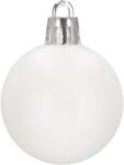 SPRINGOS Karácsonyfa gömbök 20 db - fehér (CA0101)