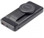 VOLTCRAFT Indukciós powerbank 20000 mAh Qi, Power Delivery, lítiumion, fekete, állapotjelző, VC-WPB-20000 (VC-14491035) (VC-14491035)