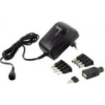 HyCell 1201-0008 Dugasztápegység, beállítható 3 V/DC, 4.5 V/DC, 5 V/DC, 6 V/DC, 7.5 V/DC, 9 V/DC, 12 V/DC 1500 mA 18 W (1201-0008)