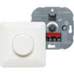 Ehmann Falba süllyeszthető dimmer kapcsoló, fehér, 20-500W, Ehmann 3960c0120 (3960c0120) - aqua